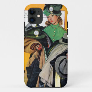 Hatcheck Girl iPhone 11 Case