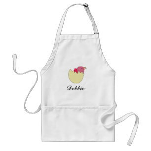 Hatched Debbie Standard Apron