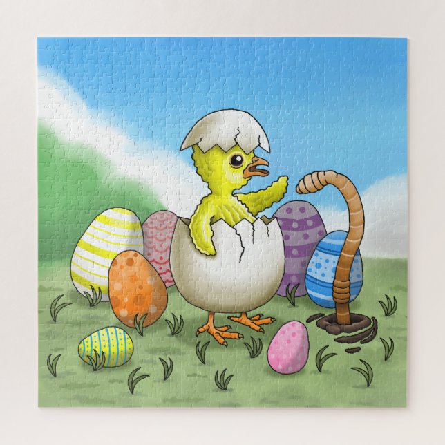 Hatched Easter Chick Jigsaw Puzzle (Vertical)
