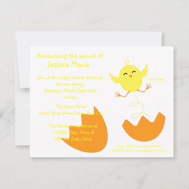 Hatched Invitation (Front)