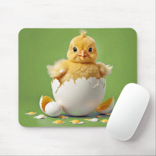 Hatching Baby Chick Mouse Pad