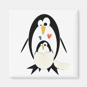 Hatching Penguin Magnet