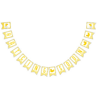 Hatching Soon Bunting Flags