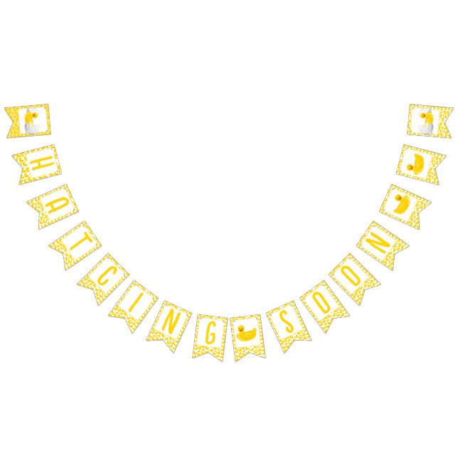 Hatching Soon Bunting Flags (All)