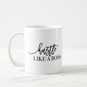 Hâte comme une tasse de café de patron
