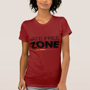 HATE FREE ZONE T-Shirt