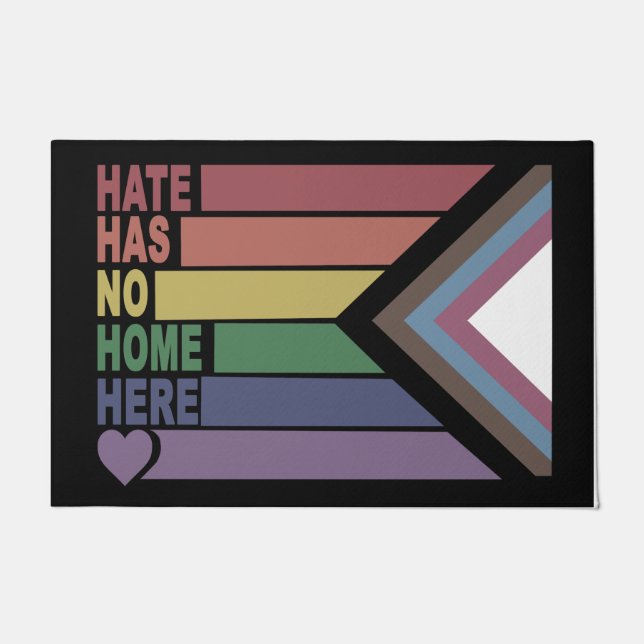 Hate Has No Home Here Doormat, Kindness Doormat (Front)