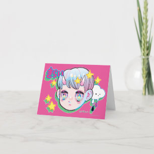 Hate (Kirai) Note Card, envelopes included Card