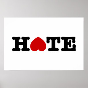 HATE POSTER