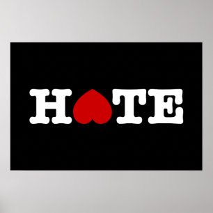 HATE POSTER