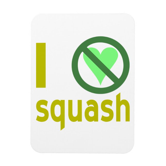 Hate Squash Magnet (Vertical)