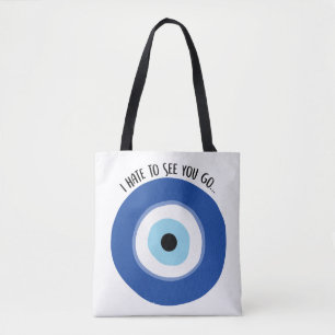 Hate To See You Go and Dizzy Logo Combo Tote Bag