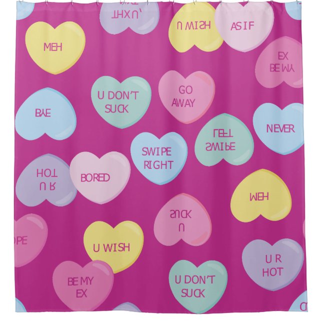 hate valentines day candy hearts (Front)