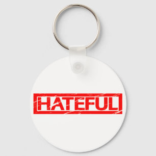 Hateful Stamp Keychain