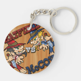 Hatfield vs McCoy Keychain