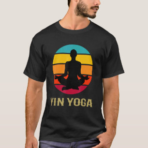 Hatha Yoga Vintage Sunset Yoga Teacher Yoga Begin T-Shirt