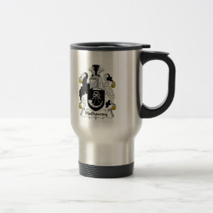 Hathaway Family Crest Travel Mug