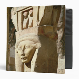 Hathor-headed column, from the Chapel of Binder