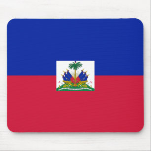 Hatian Flag Mouse Pad