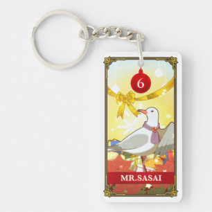 Hatoful Advent calendar 6: Mr.Sasai Keychain