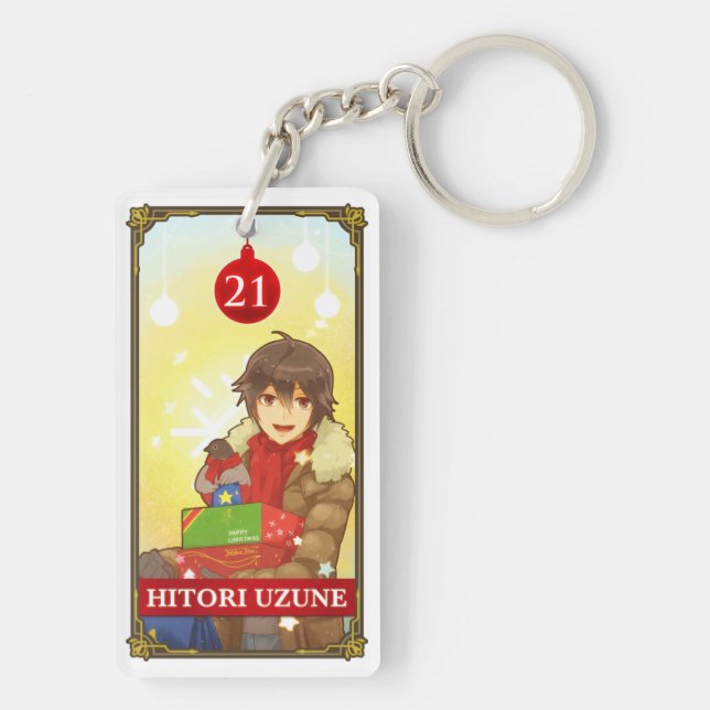 Hatoful Advent Nageki-Hitori Keychain (Back)
