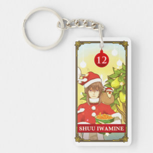 Hatoful Advent Shuu- Miru and Kaku Keychain
