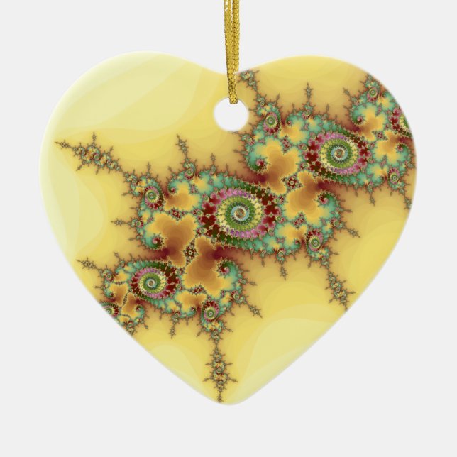 Hatpin Ceramic Ornament (Front)