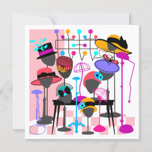 Hats Galore Invitation