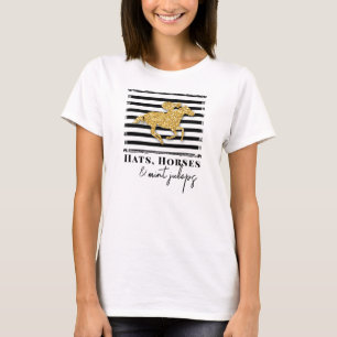 Hats, Horses and Mint Juleps T-Shirt