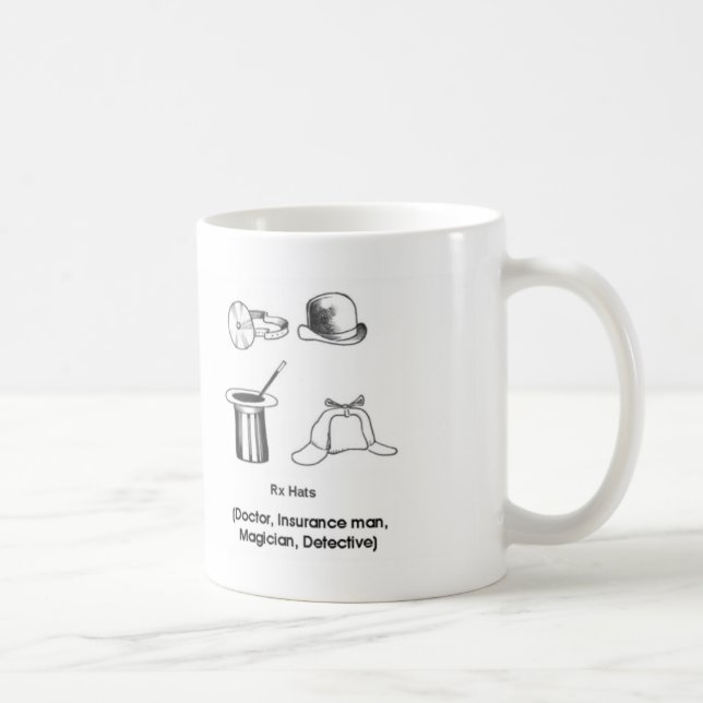 Hats of the Pharmacist Coffee Mug (Right)