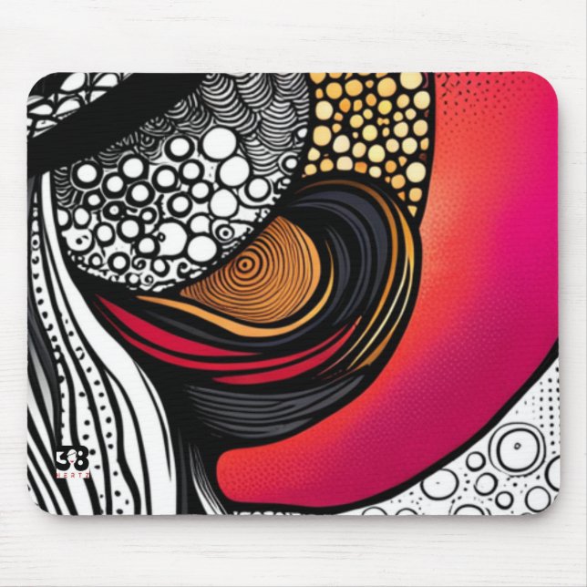 Hats Off Mouse Pad (Front)