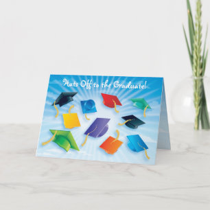Hats Off to the Graduate! Card