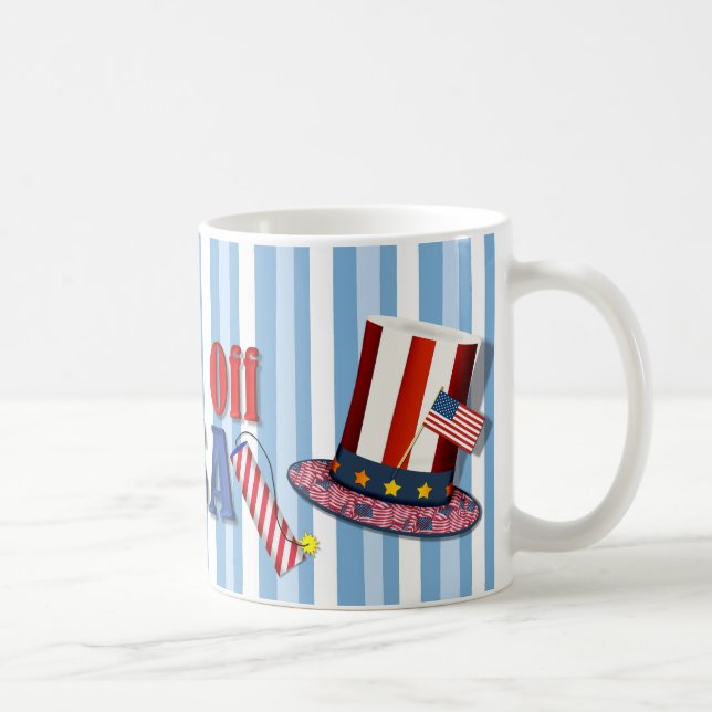 Hats Off USA Coffee Mug (Right)
