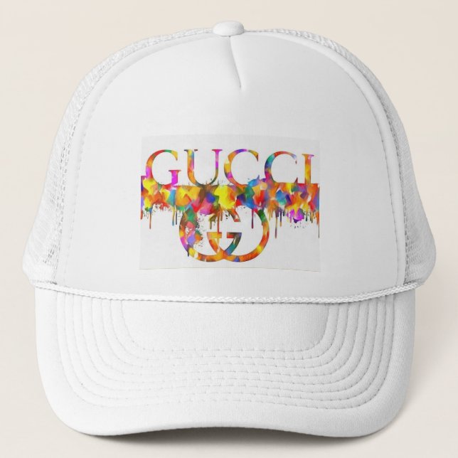 Hats with beautiful print (Front)