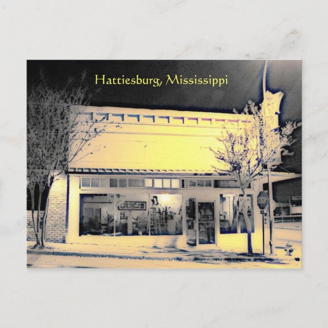 Hattiesburg, Mississippi Postcard (Front)