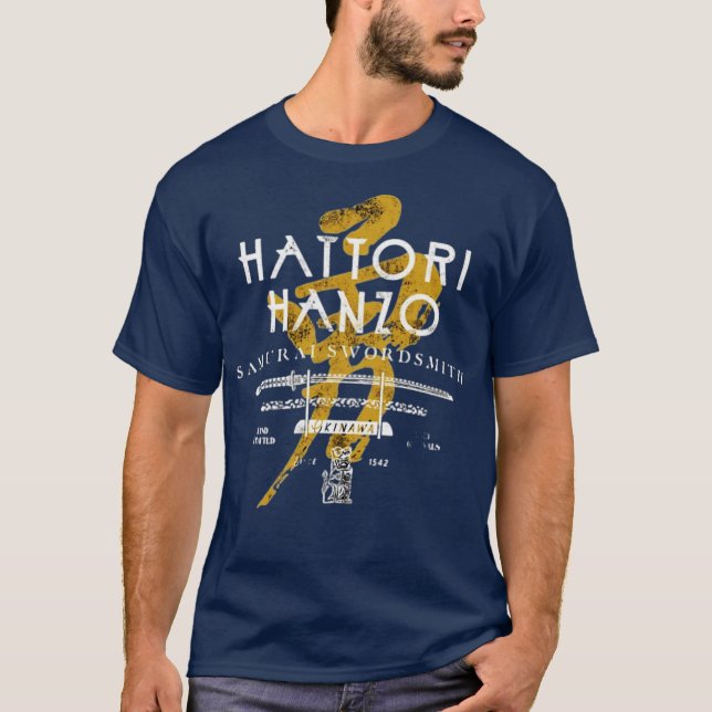 Hattori Hanzo Samurai Swordsmith T-Shirt (Front)