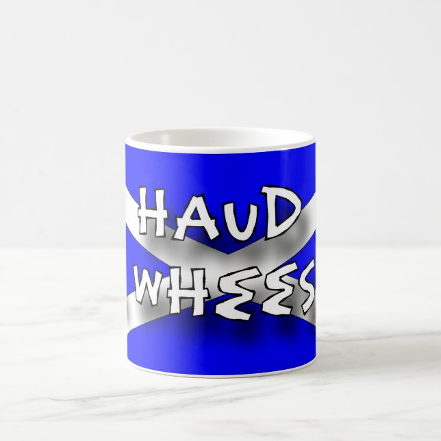 Haud your wheesht coffee mug (Center)