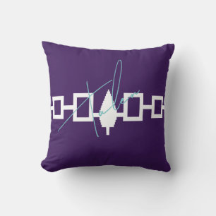 Haudenosaunee Confederacy Flag  Throw Pillow