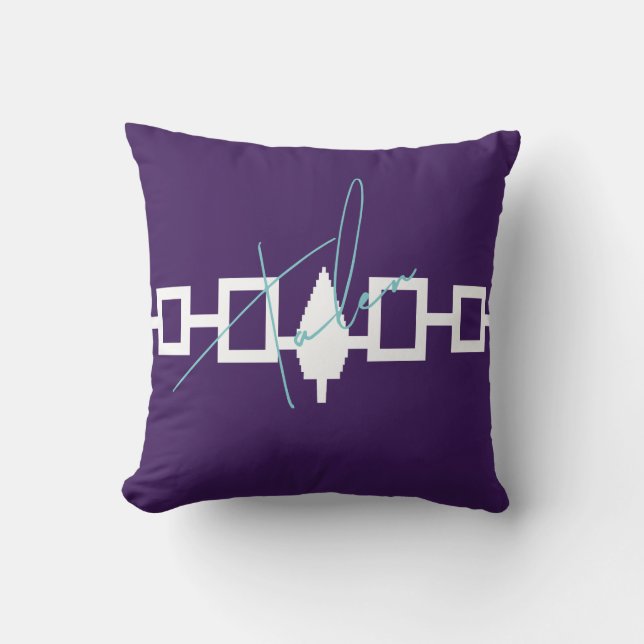 Haudenosaunee Confederacy Flag  Throw Pillow (Front)