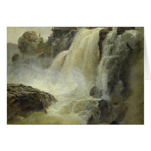 Haugfoss in Norway, 1827 (Front Horizontal)