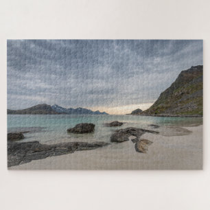 Haukland Beach Lofoten Jigsaw Puzzle