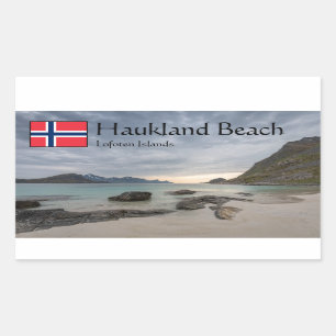 Haukland Beach Sticker