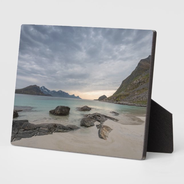 Haukland Lofoten Plaque (Side)