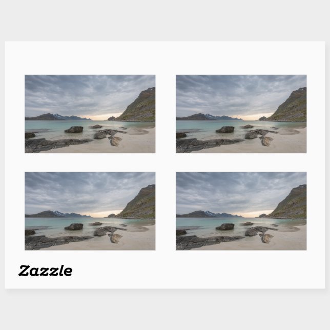 Haukland Lofoten Sticker (Sheet)