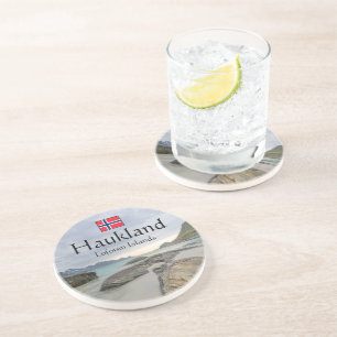 Haukland Souvenir Coaster