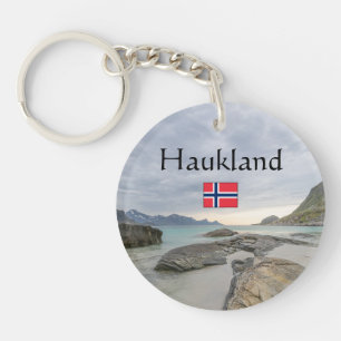 Haukland Souvenir Keychain