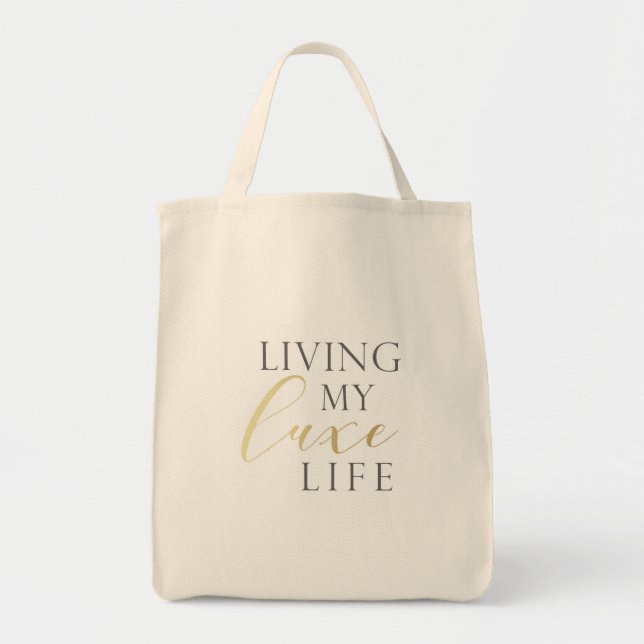 Haul Your Groceries in Style Tote Bag (Front)