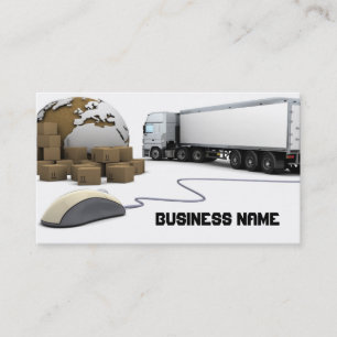 Haulage & Freight Business Card