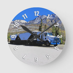 Hauling the Grain - Freight Truck Driver Round Clock