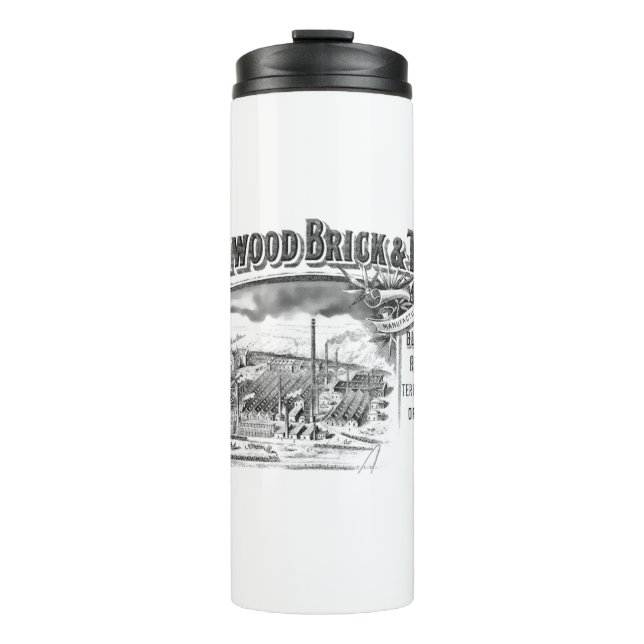 Haunchhwood Brick and Tile Logo (Nuneaton) Thermal Thermal Tumbler (Front)
